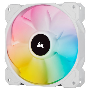 Вентилятор для Корпуса Corsair iCUE SP120 RGB ELITE Performance 120mm белый PWM