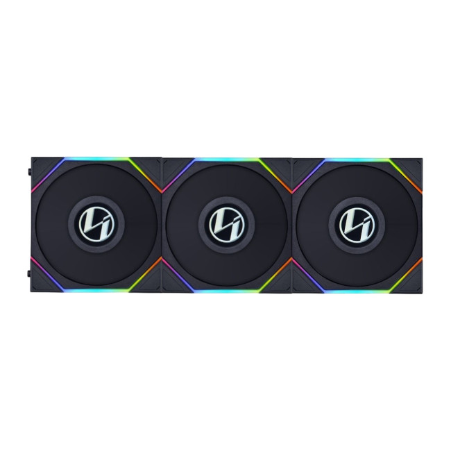 Вентилятор для Корпуса LIAN-LI 120mm TL120 LCD UNI черный 3-Fan