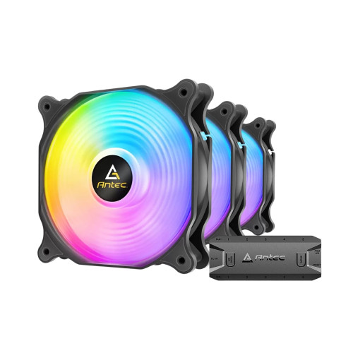 סט מאווררים למארז Antec F14 ARGB 140mm x3 Fans צבע שחור סט מאווררים למארז Antec F14 ARGB 140mm x3 Fans צבע שחור