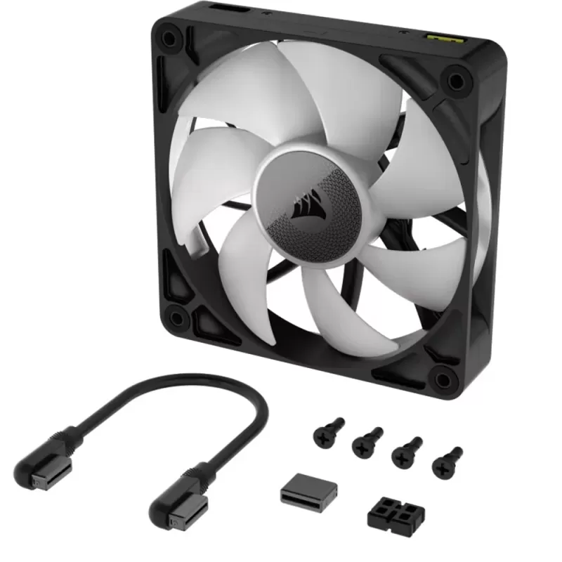 מאוורר למארז Corsair RX120 RGB 120mm צבע שחור