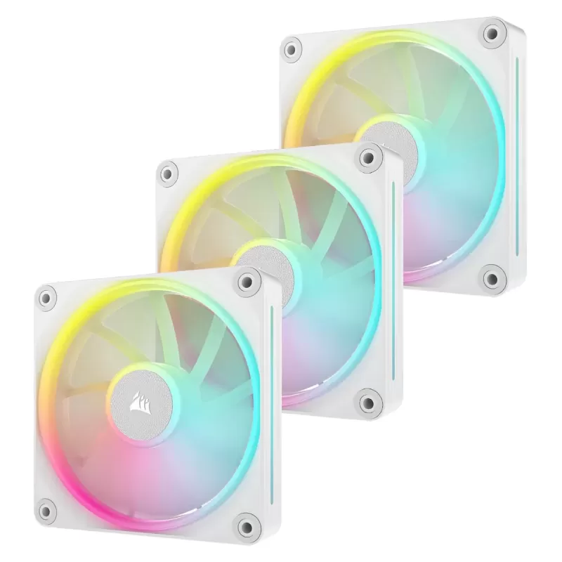 Вентилятор для Корпуса Corsair iCUE LINK LX120 RGB PWM 120mm 3x Fans Starter Kit white