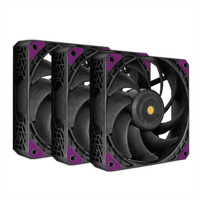 Вентилятор для Корпуса Super Flower Megacool 120mm 3pcs Pack Fans Вентилятор для Корпуса Super Flower Megacool 120mm 3pcs Pack Fans