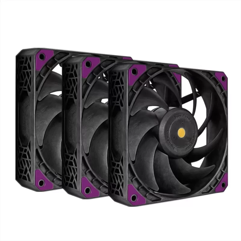 מאוורר למארז Super Flower Megacool 120mm 3pcs Pack Fans
