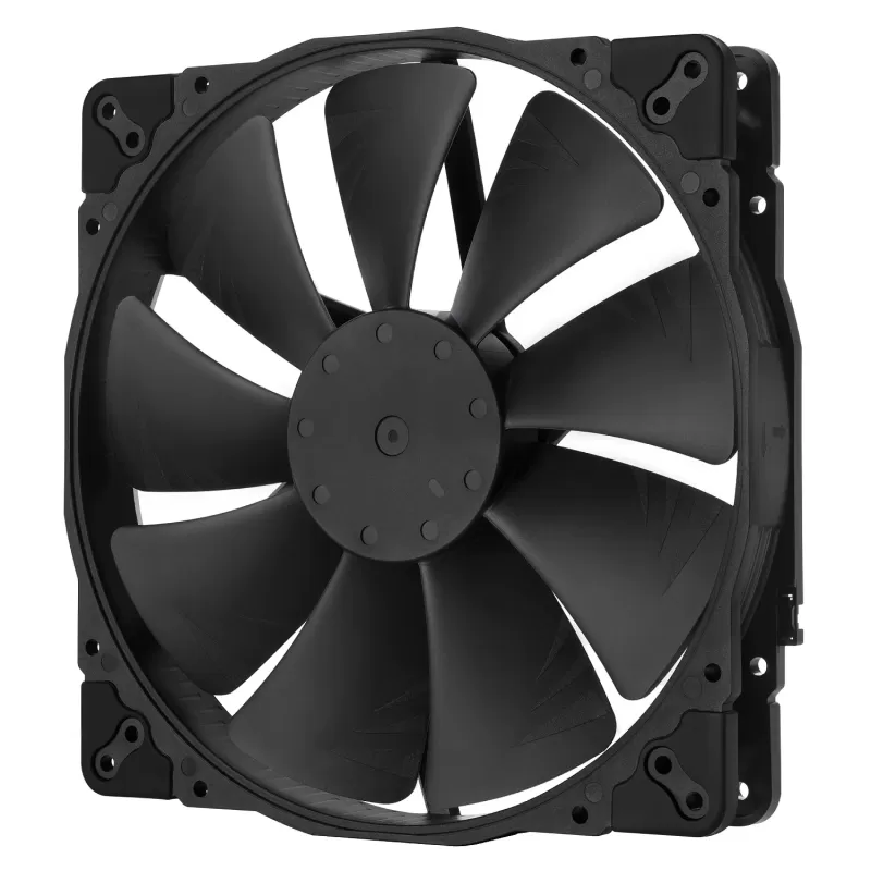 מאוורר למארז Noctua NF-A20 PWM Chromax שחור Swap 200mm Fan