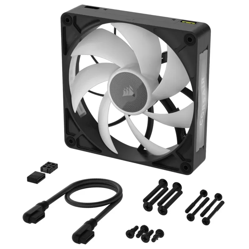 Вентилятор для Корпуса Corsair iCUE LINK RX140 MAX RGB 140mm Fan Цвет:чёрный Вентилятор для Корпуса Corsair iCUE LINK RX140 MAX RGB 140mm Fan Цвет:чёрный