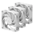 סט מאווררים HAVN H12 Triple Pack 120mm x3 צבע לבן