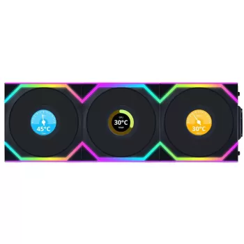 Вентилятор LIAN-LI UNI SL Reverse x3 black 120mm