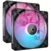 Case Fan Corsair iCUE LINK RX140 RGB 140mm PWM Fan Twin Starter Kit Color:black