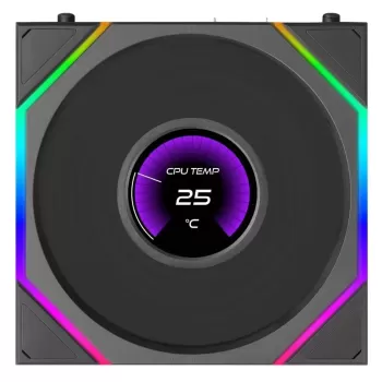 Вентилятор для Корпуса LIAN-LI 120mm UNI FAN TL LCD FLEX black