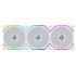 מאוורר למארז LIAN-LI UNI FAN TL FLEX 120 3-Pack לבן 120mm