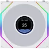 Case Fan LIAN-LI 120mm UNI FAN TL LCD FLEX Reverse Blade white