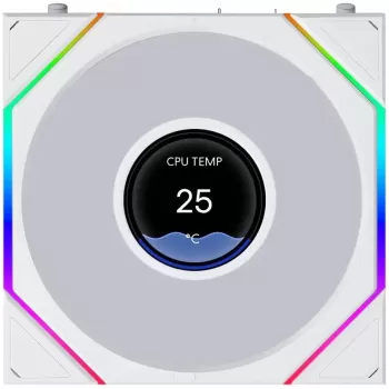 Case Fan LIAN-LI 120mm UNI FAN TL LCD FLEX Reverse Blade white Case Fan LIAN-LI 120mm UNI FAN TL LCD FLEX Reverse Blade white