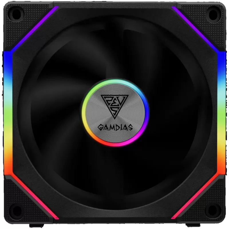 Fan set Gamdias AEOLUS P2-1203 black 120mm