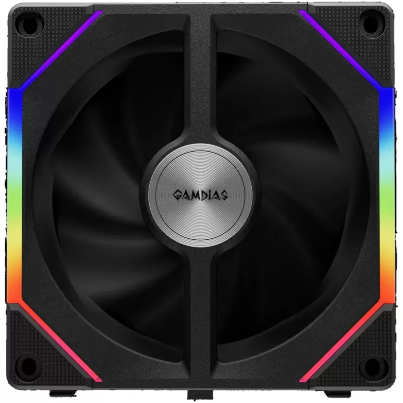 Fan set Gamdias AEOLUS P2-1203 black 120mm