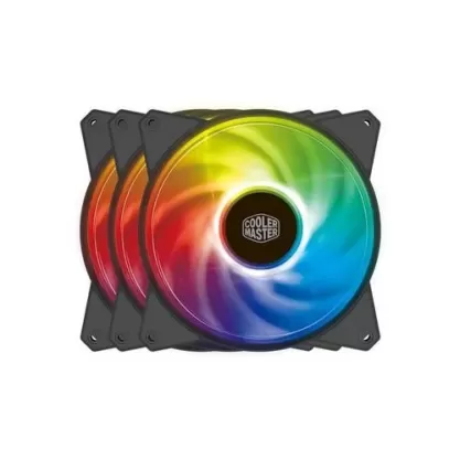 מאוורר למארז Cooler Master MASTERFAN MF120R ARGB 3IN1 120mm מאוורר למארז Cooler Master MASTERFAN MF120R ARGB 3IN1 120mm
