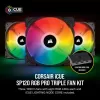 3 Fans Kit + Controller Corsair iCUE SP120 RGB PRO Performance Triple Fan Kit with Lighting Node CORE 120mm