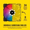 3 Fans Kit + Controller Corsair iCUE SP120 RGB PRO Performance Triple Fan Kit with Lighting Node CORE 120mm