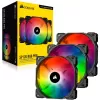 3 Fans Kit + Controller Corsair iCUE SP120 RGB PRO Performance Triple Fan Kit with Lighting Node CORE 120mm