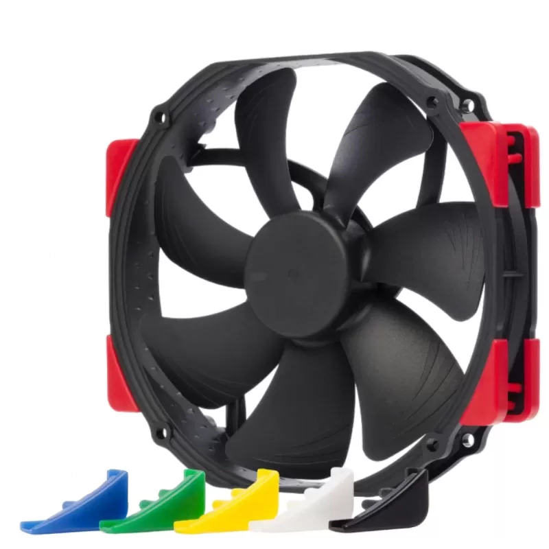 מאוורר למארז Noctua NF-A15 PWM CH.BK.S CHROMAX.BLACK.SWAP 14x15cm