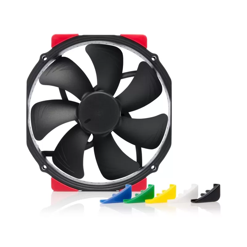 מאוורר למארז Noctua NF-A15 PWM CH.BK.S CHROMAX.BLACK.SWAP 14x15cm