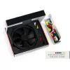 מאוורר למארז Noctua NF-A15 PWM CH.BK.S CHROMAX.BLACK.SWAP 14x15cm