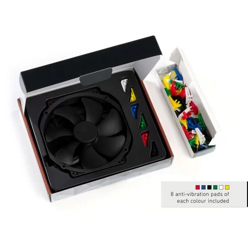 מאוורר למארז Noctua NF-A15 PWM CH.BK.S CHROMAX.BLACK.SWAP 14x15cm