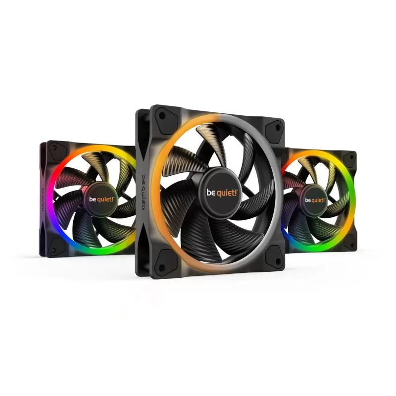 Case Fan be quiet! LIGHT WINGS 120mm PWM Triple Pack Color:black Case Fan be quiet! LIGHT WINGS 120mm PWM Triple Pack Color:black