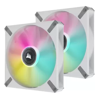 ערכת 2 מאווררים Corsair iCUE ML140 RGB ELITE Premium 140mm PWM Magnetic ערכת 2 מאווררים Corsair iCUE ML140 RGB ELITE Premium 140mm PWM Magnetic