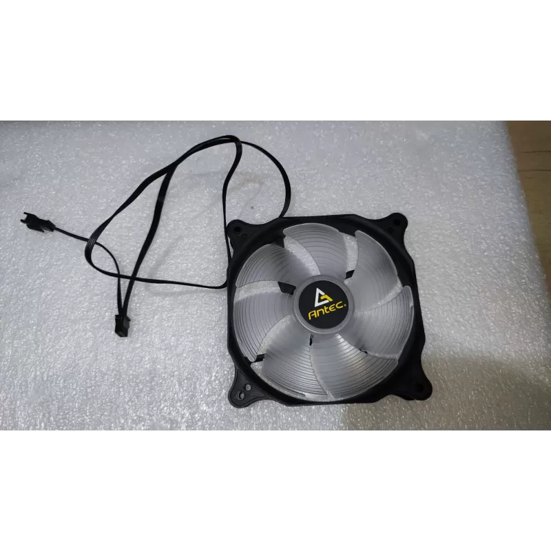 מאוורר למארז Antec OEM CASE FAN 120MM ARGB 3 PIN + ARGB 120mm OEM, ללא אריזה צבע שחור מאוורר למארז Antec OEM CASE FAN 120MM ARGB 3 PIN + ARGB 120mm OEM, ללא אריזה צבע שחור