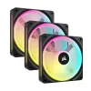 Case Fan Corsair 3 120 iCUE LINK QX120 RGB Starter kit 120mm Color:black