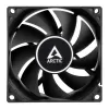 Вентилятор для Корпуса Arctic Cooling F8 PWM PST CO Ball Bearing Case 80mm Цвет:чёрный Вентилятор для Корпуса Arctic Cooling F8 PWM PST CO Ball Bearing Case 80mm Цвет:чёрный