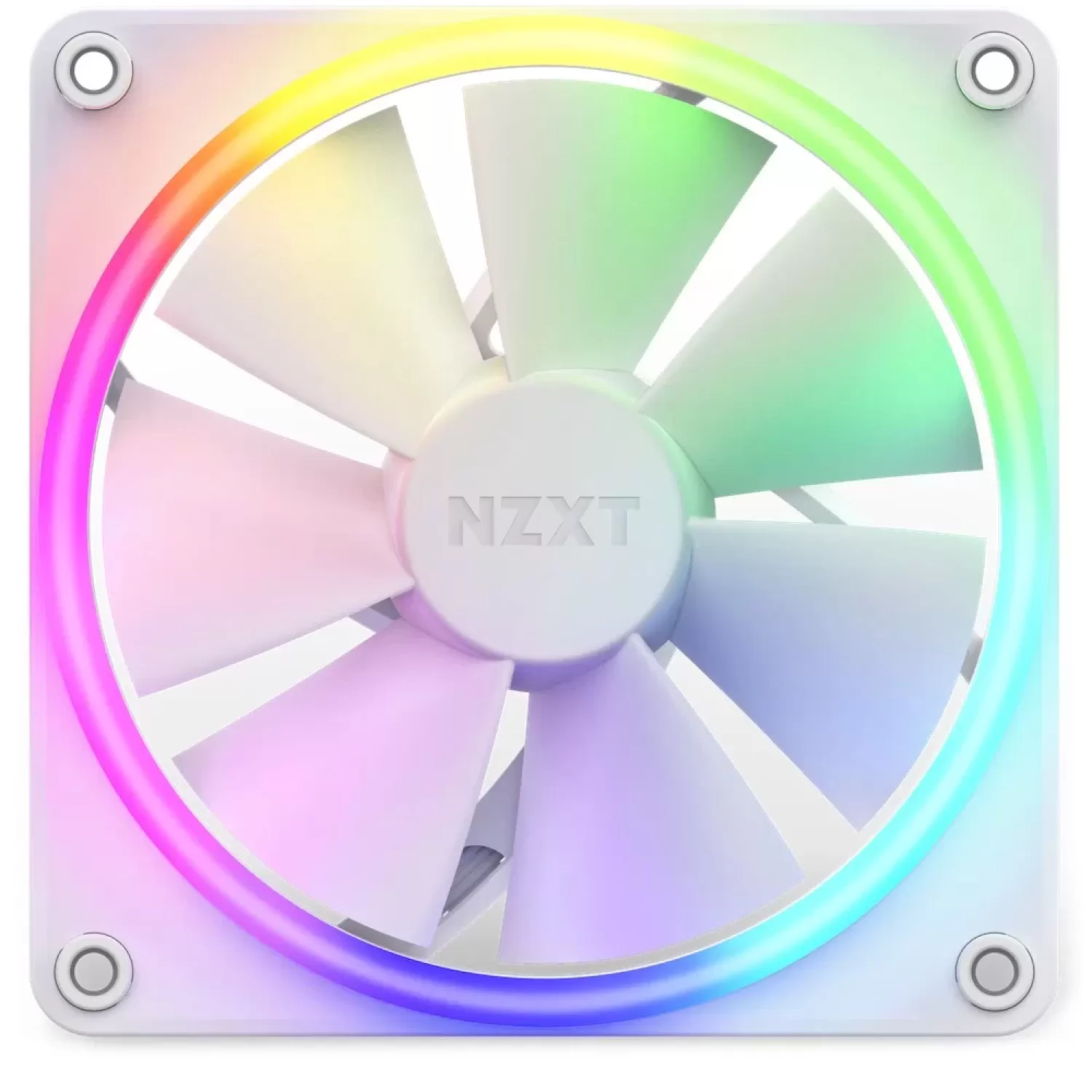 Вентилятор для Корпуса NZXT F120RGB 120mm RGB white