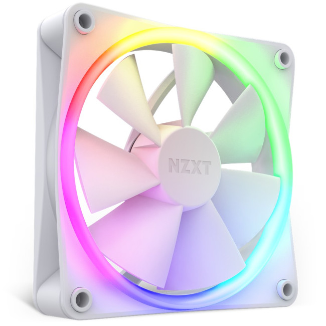 Вентилятор для Корпуса NZXT F120RGB 120mm RGB белый