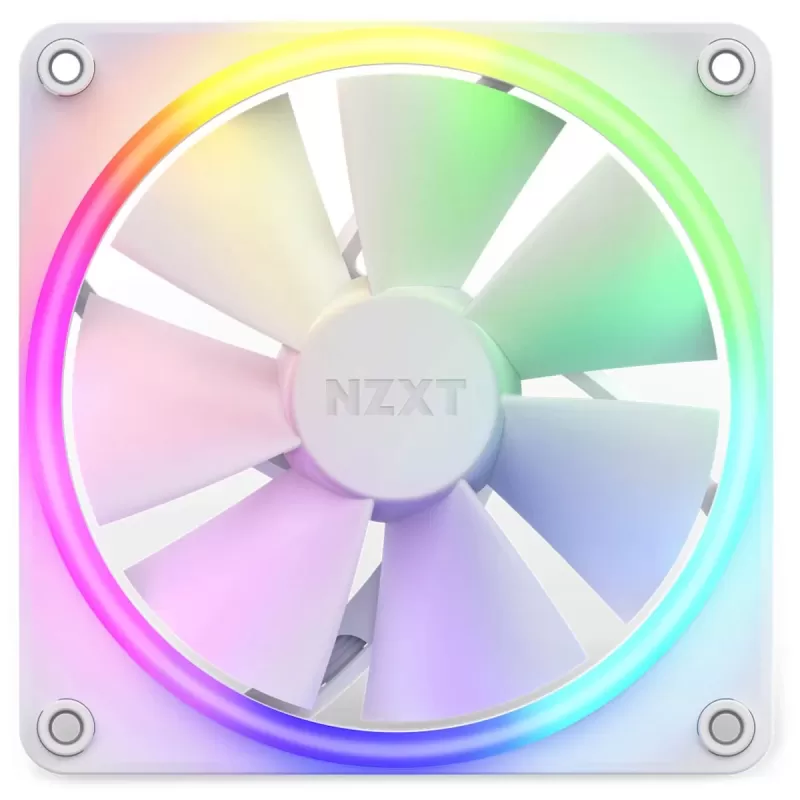 Вентилятор для Корпуса NZXT F120RGB 120mm RGB white