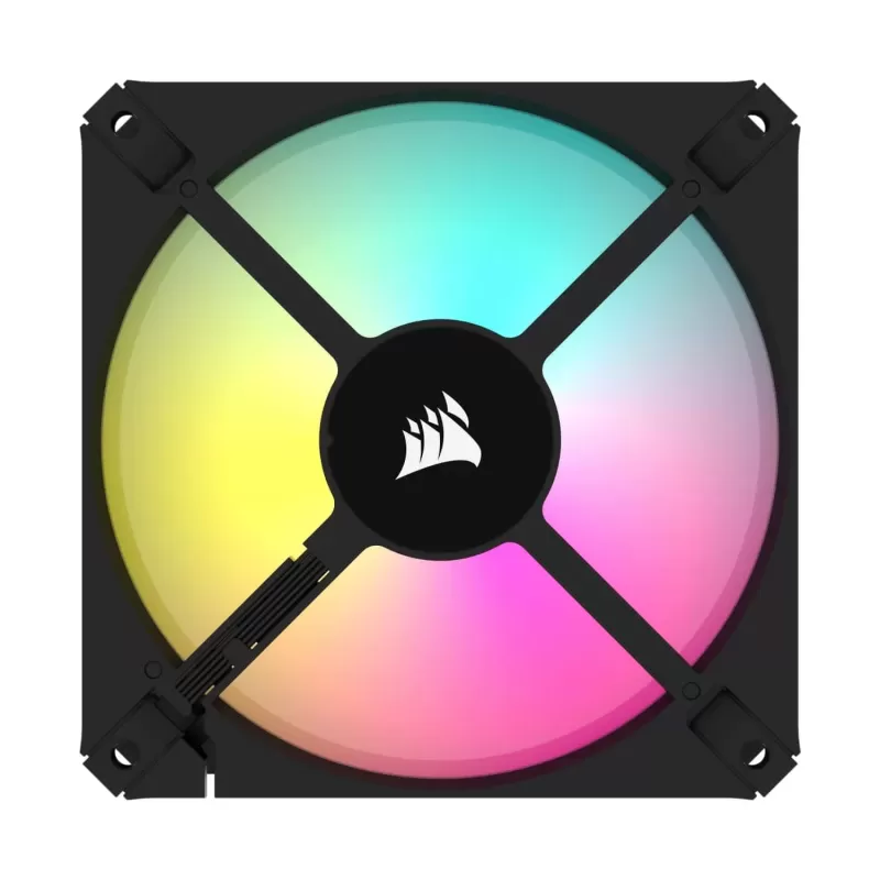 Вентилятор для Корпуса Corsair iCUE AR120 Digital RGB 120mm PWM Fan, Single Pack Цвет:чёрный