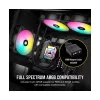 Вентилятор для Корпуса Corsair iCUE AR120 Digital RGB 120mm PWM Fan, Single Pack Цвет:чёрный