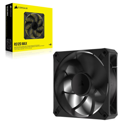 Вентилятор для Корпуса Corsair RS120 MAX PWM 120mm Thick Fan Вентилятор для Корпуса Corsair RS120 MAX PWM 120mm Thick Fan