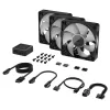 Вентилятор для Корпуса Corsair iCUE LINK RX120 RGB PWM 120mm 3x Fan Starter Kit Вентилятор для Корпуса Corsair iCUE LINK RX120 RGB PWM 120mm 3x Fan Starter Kit