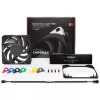 מאוורר למארז Noctua NF-A12x25 PWM Chromax שחור Swap 120mm Fan