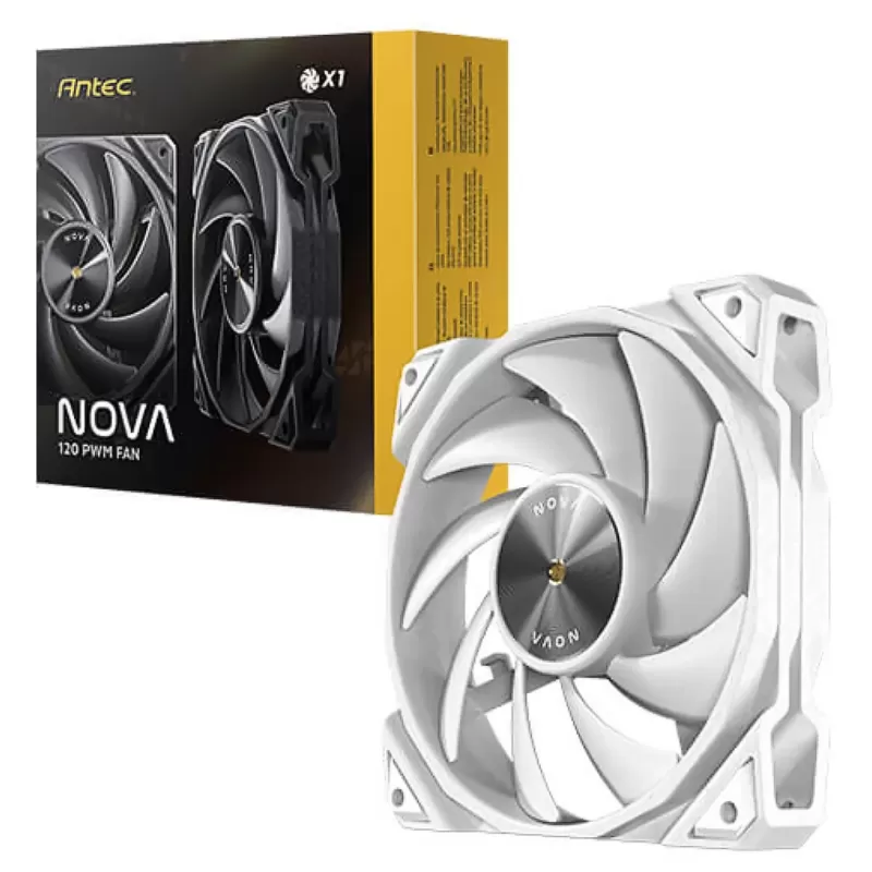 Case Fan Antec Nova 120 120mm PWM white Fan