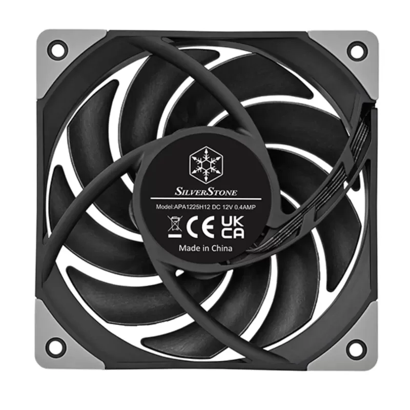מאוורר SilverStone FHL120 PWM 120mm צבע שחור