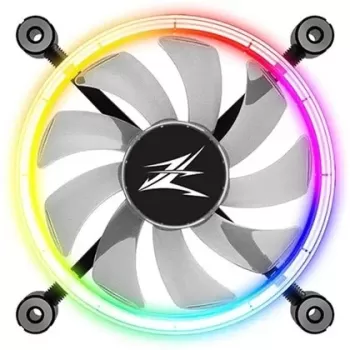 מאוורר למארז Zalman LF120 120mm Double-Sided Ring LED