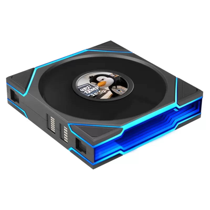 Case Fan LIAN-LI 120mm UNI FAN TL LCD FLEX 3-Pack black
