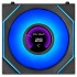 מאוורר למארז LIAN-LI 120mm UNI FAN SL-INF LCD FLEX Reverse Blade שחור