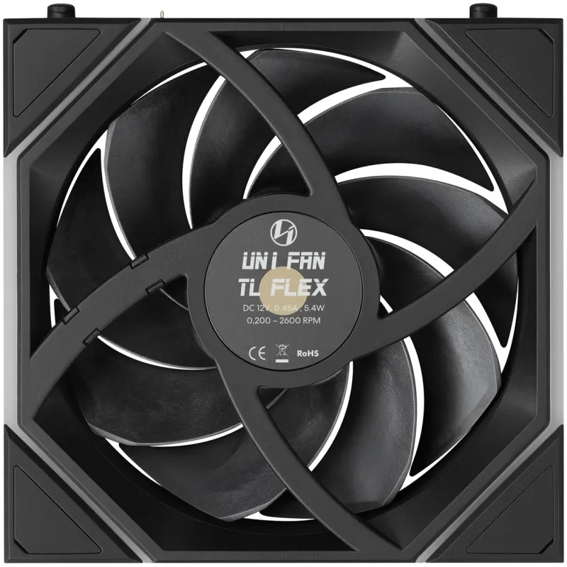 מאוורר למארז LIAN-LI UNI FAN TL FLEX 120 3-Pack שחור 120mm