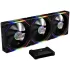 סט מאווררים Gamdias AEOLUS P2-1203U שחור 120mm