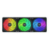 מאווררים למארז כולל בקר Cooler Master MASTERFAN SF360R ARGB 120mm*3