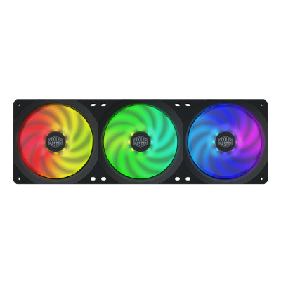 מאווררים למארז כולל בקר Cooler Master MASTERFAN SF360R ARGB 120mm מאווררים למארז כולל בקר Cooler Master MASTERFAN SF360R ARGB 120mm