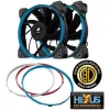 Two Fans Corsair Air Series AF120 Quiet Edition High Airflow 120mm