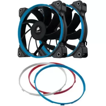 Two Fans Corsair Air Series AF120 Quiet Edition High Airflow 120mm